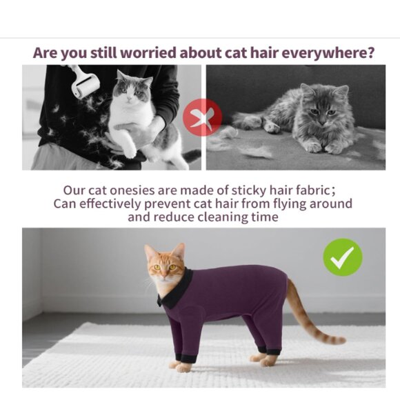 Professional Recovery Suit for Cats - Picture 5 of 7